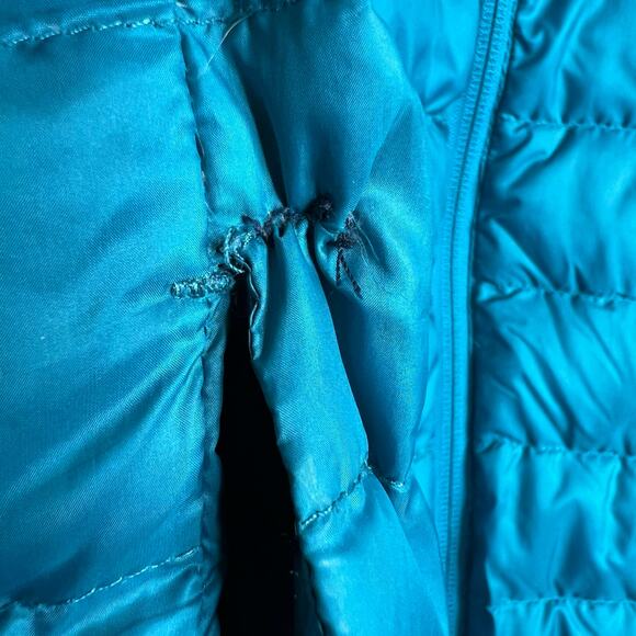 Eddie Bauer Kids Down Puffer Jacket 80/20 Duck Down Winter Coat Boys 10/12 Youth - Picture 11 of 11